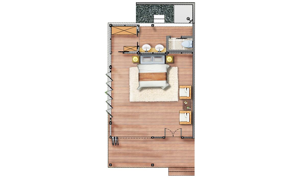 Blue Karma Nestling - Floor plan - Matahari Blue Karma Nestling - Floor plan - Matahari